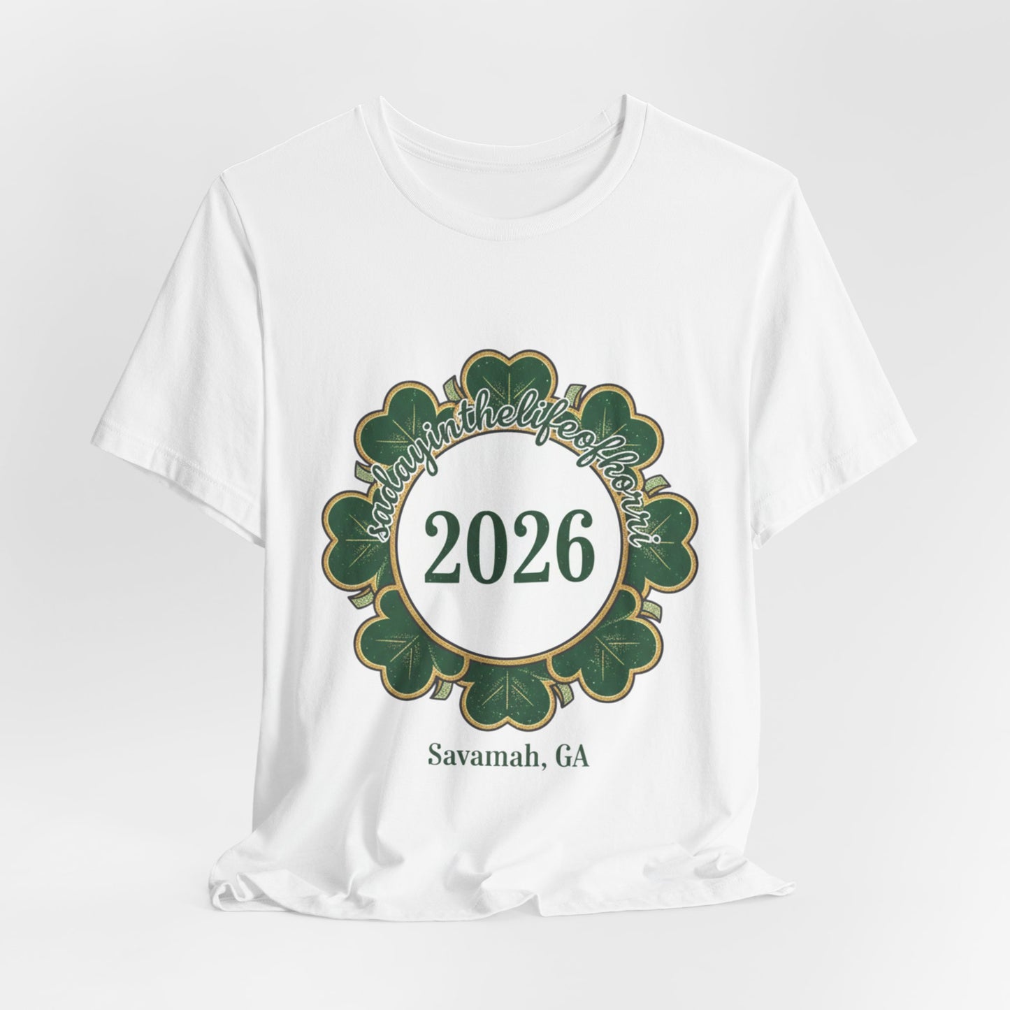 2026 Shamrock Circle T‑Shirt — St. Patrick’s Day Graduation Keepsake