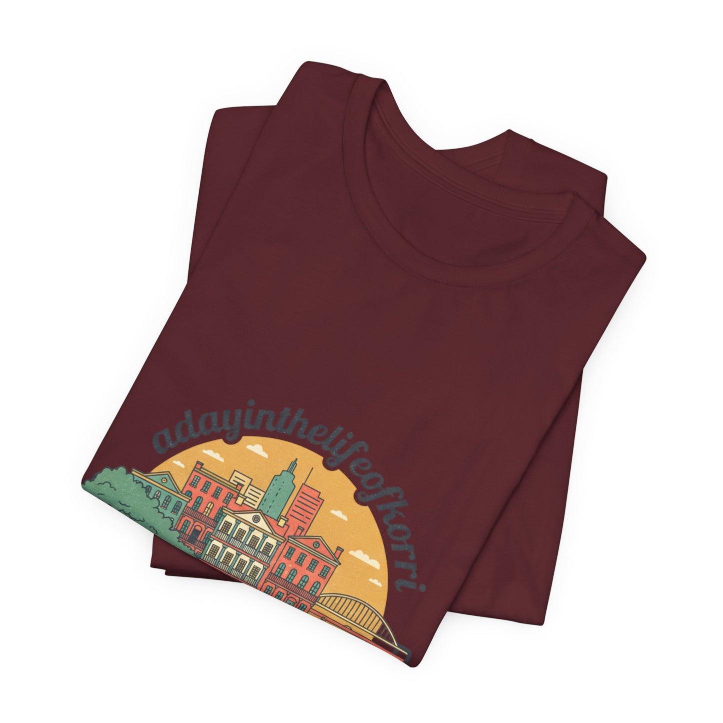 Savannah, GA 2026 Souvenir Tee — "A Day in the Life of Henri" Travel T-Shirt