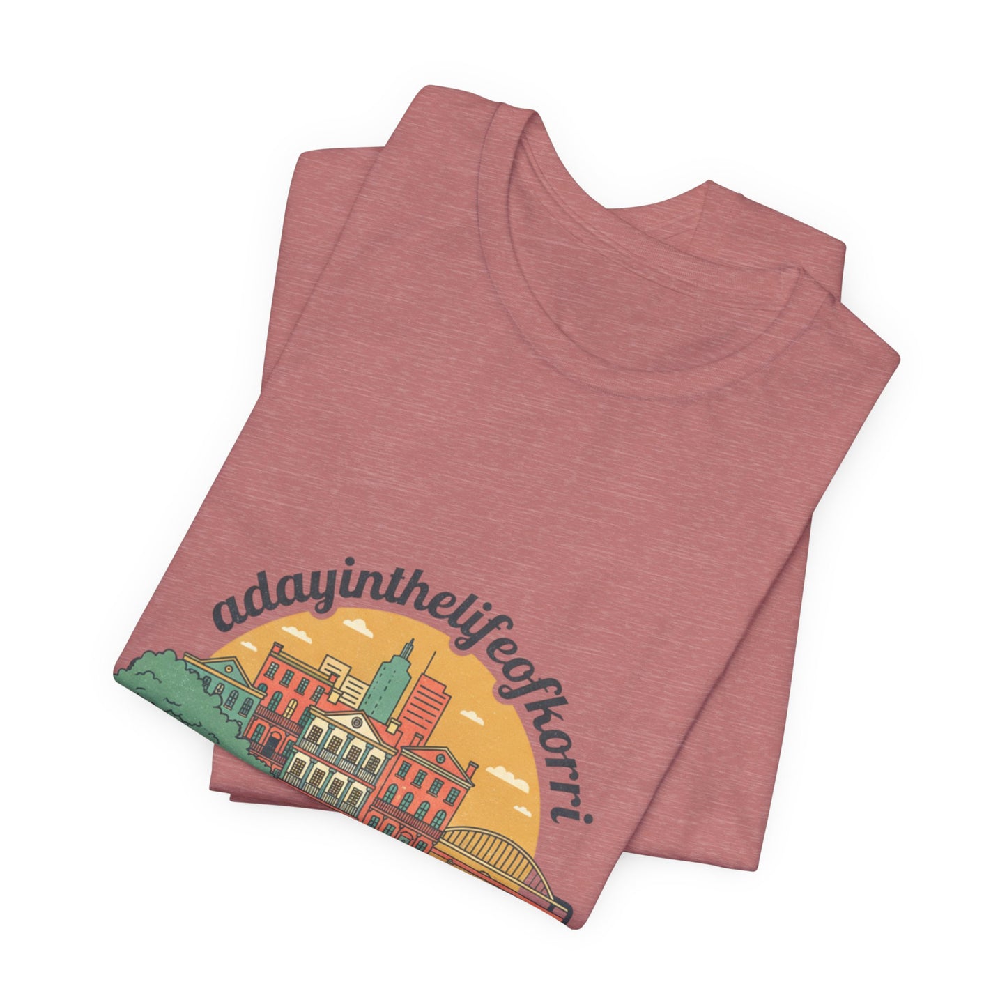 Savannah, GA 2026 Souvenir Tee — "A Day in the Life of Henri" Travel T-Shirt