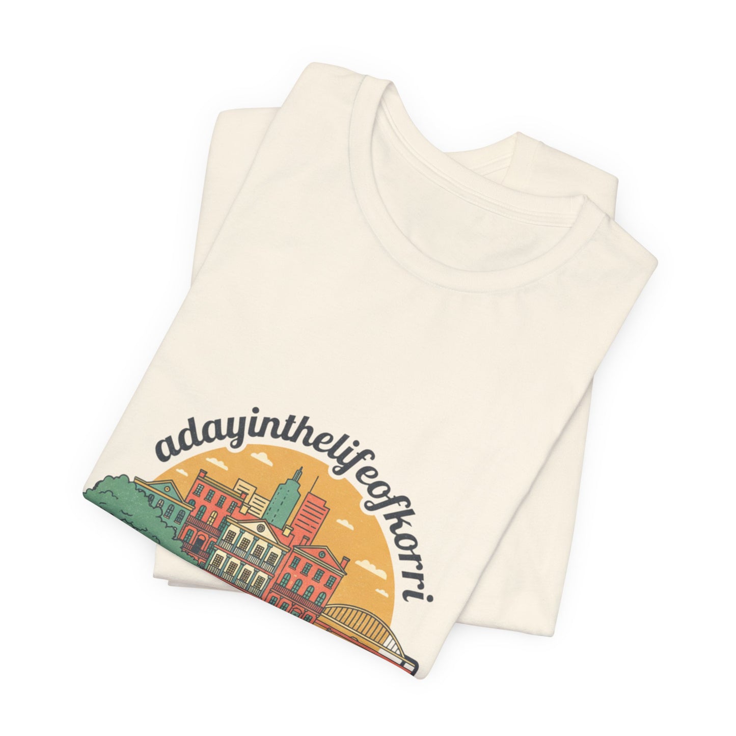 Savannah, GA 2026 Souvenir Tee — "A Day in the Life of Henri" Travel T-Shirt
