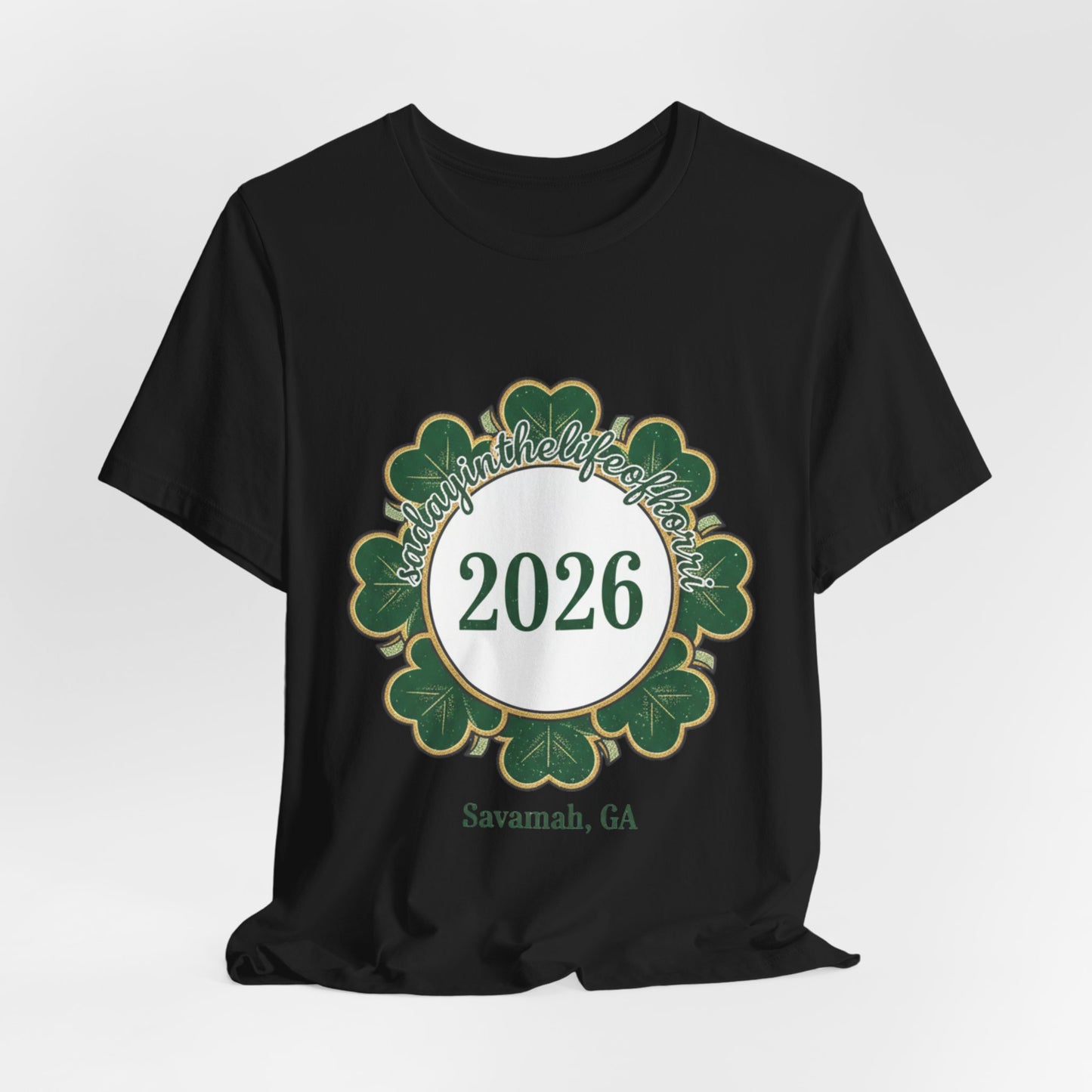 2026 Shamrock Circle T‑Shirt — St. Patrick’s Day Graduation Keepsake