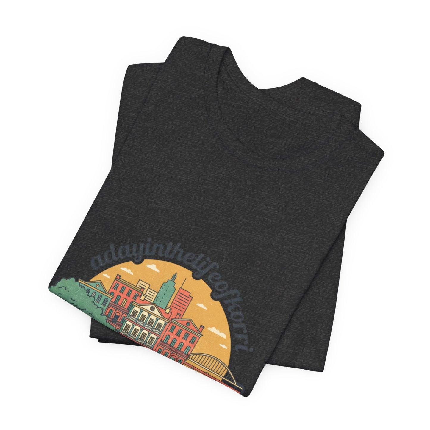 Savannah, GA 2026 Souvenir Tee — "A Day in the Life of Henri" Travel T-Shirt