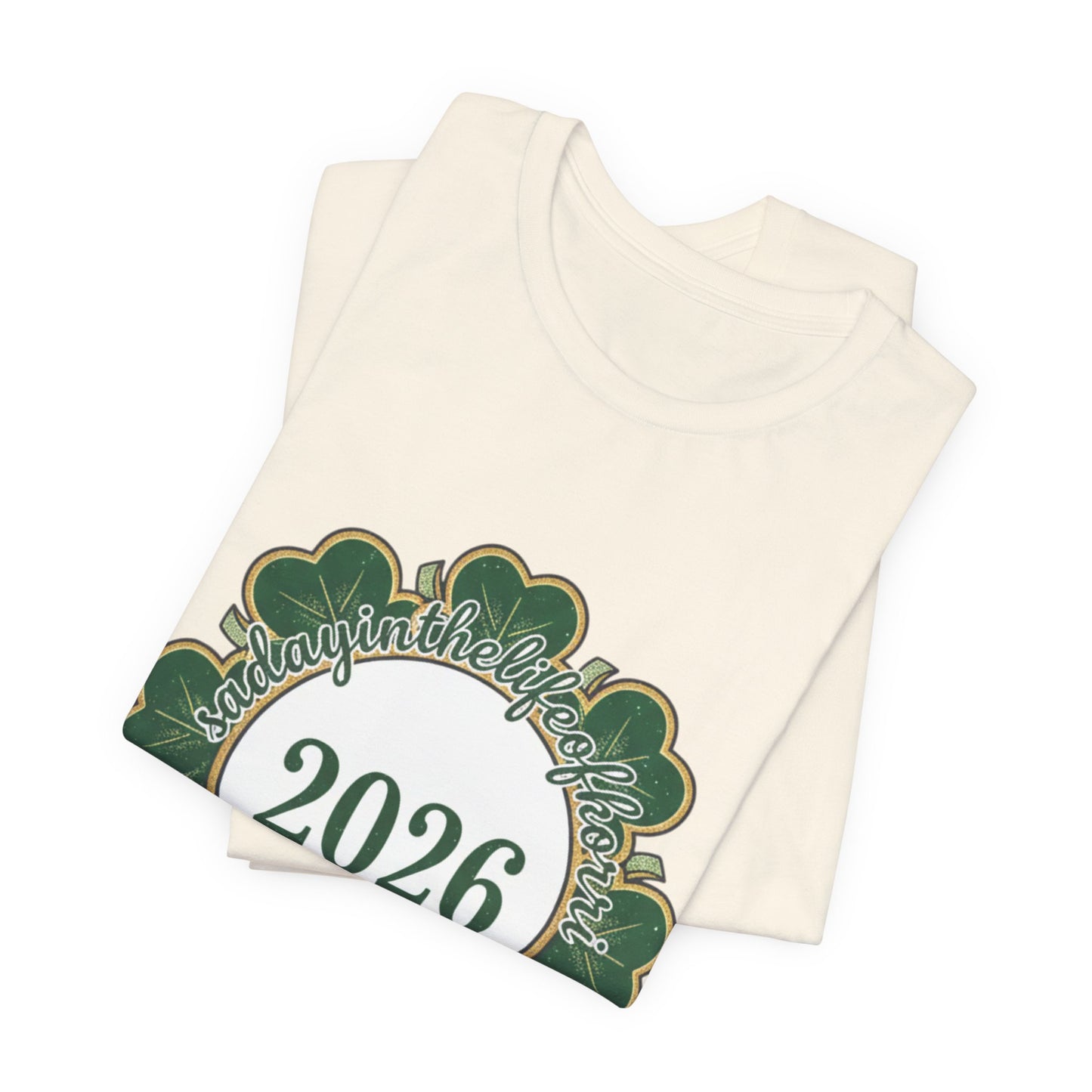2026 Shamrock Circle T‑Shirt — St. Patrick’s Day Graduation Keepsake