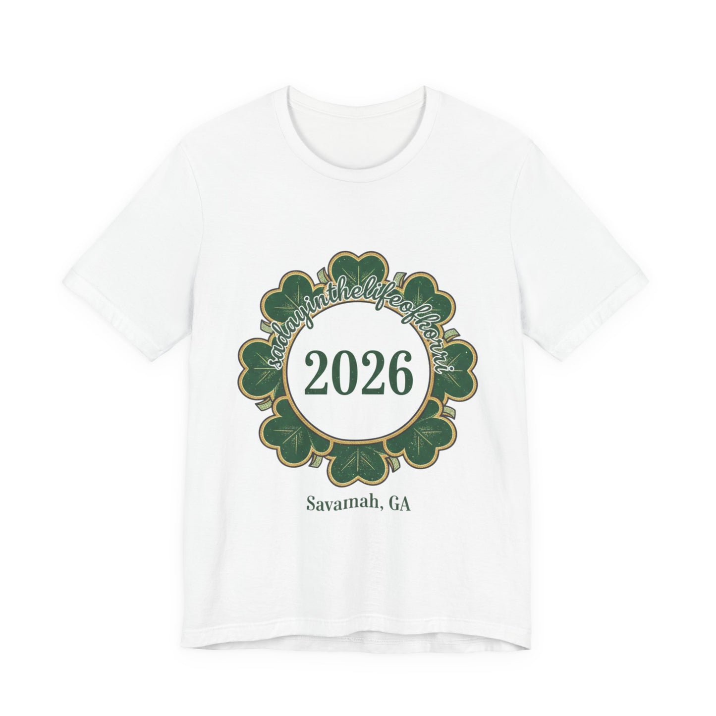 2026 Shamrock Circle T‑Shirt — St. Patrick’s Day Graduation Keepsake