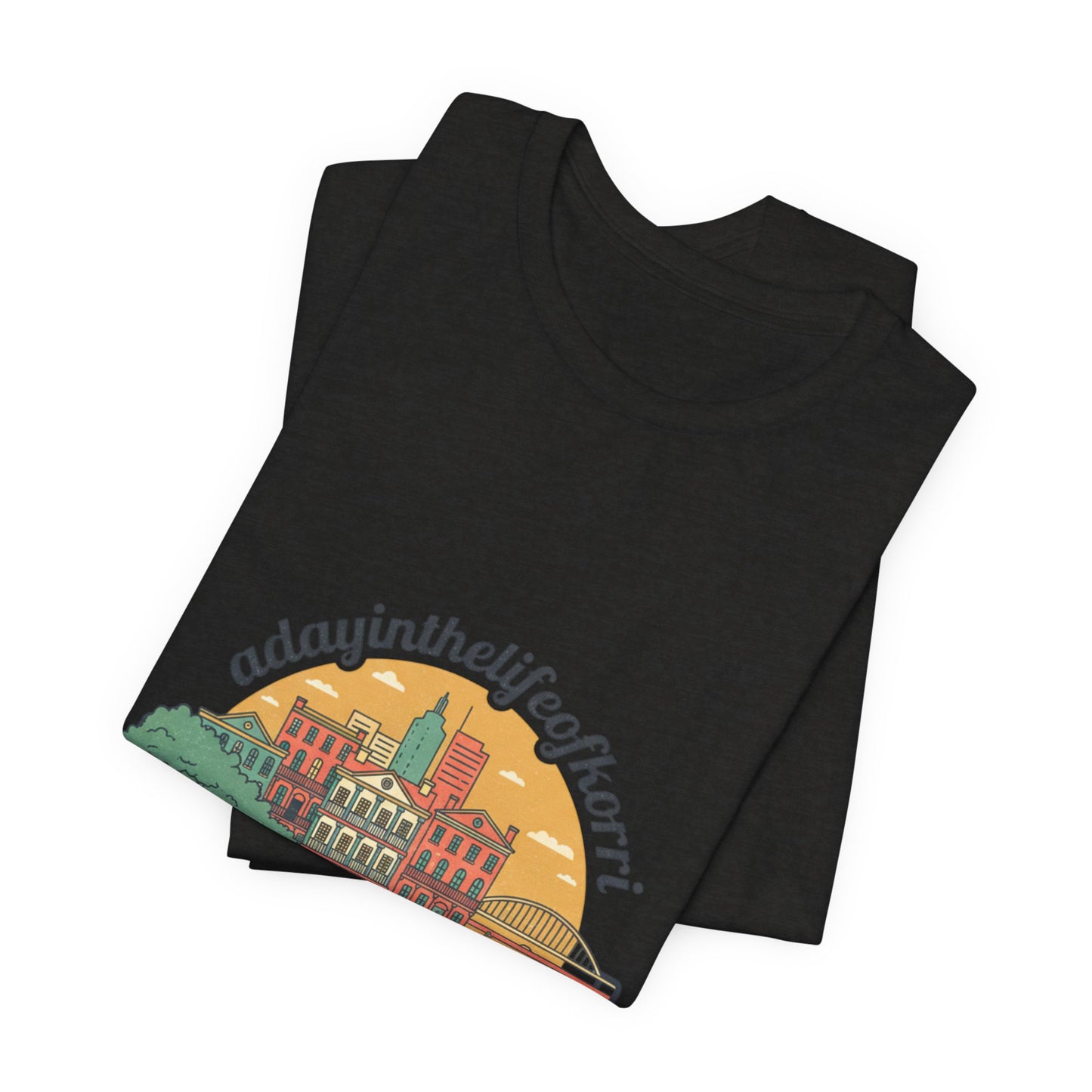 Savannah, GA 2026 Souvenir Tee — "A Day in the Life of Henri" Travel T-Shirt