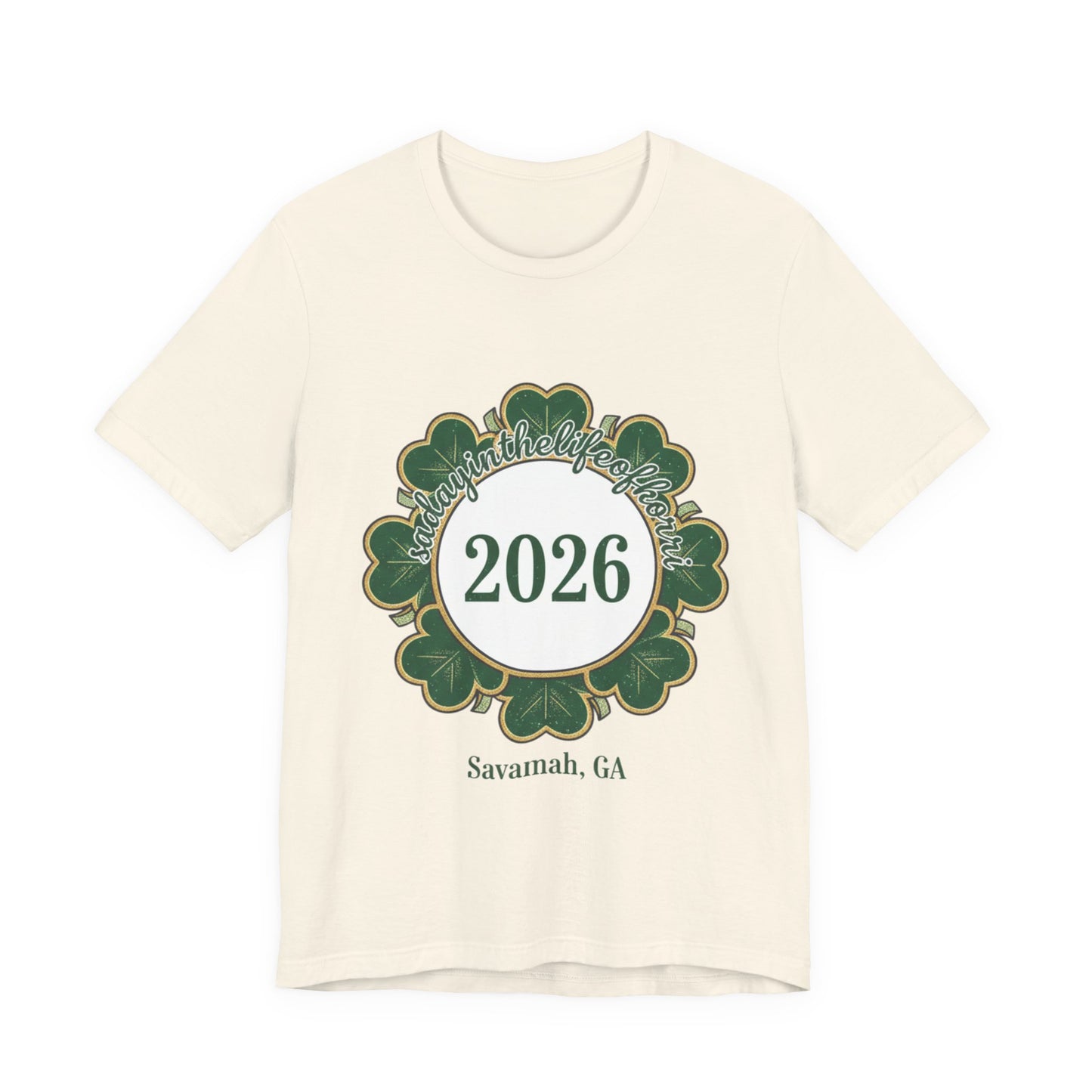 2026 Shamrock Circle T‑Shirt — St. Patrick’s Day Graduation Keepsake