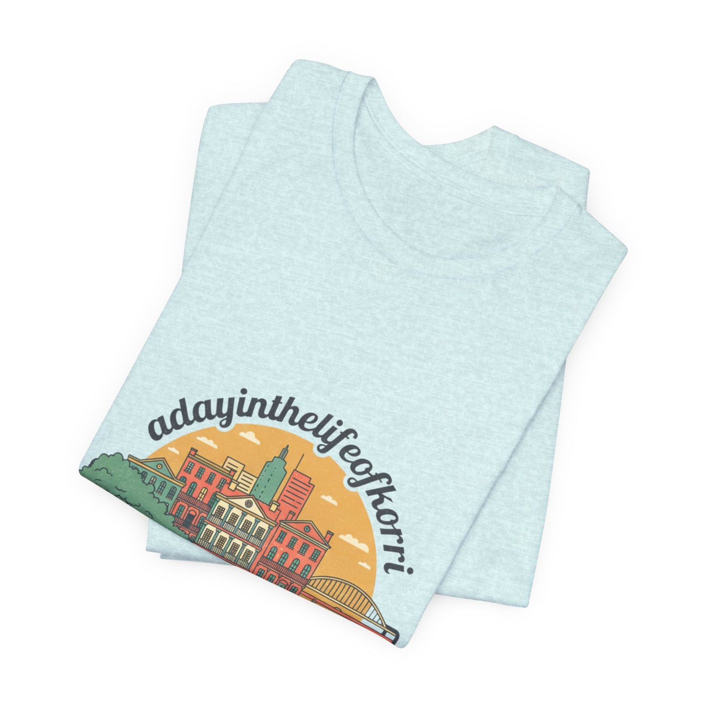 Savannah, GA 2026 Souvenir Tee — "A Day in the Life of Henri" Travel T-Shirt