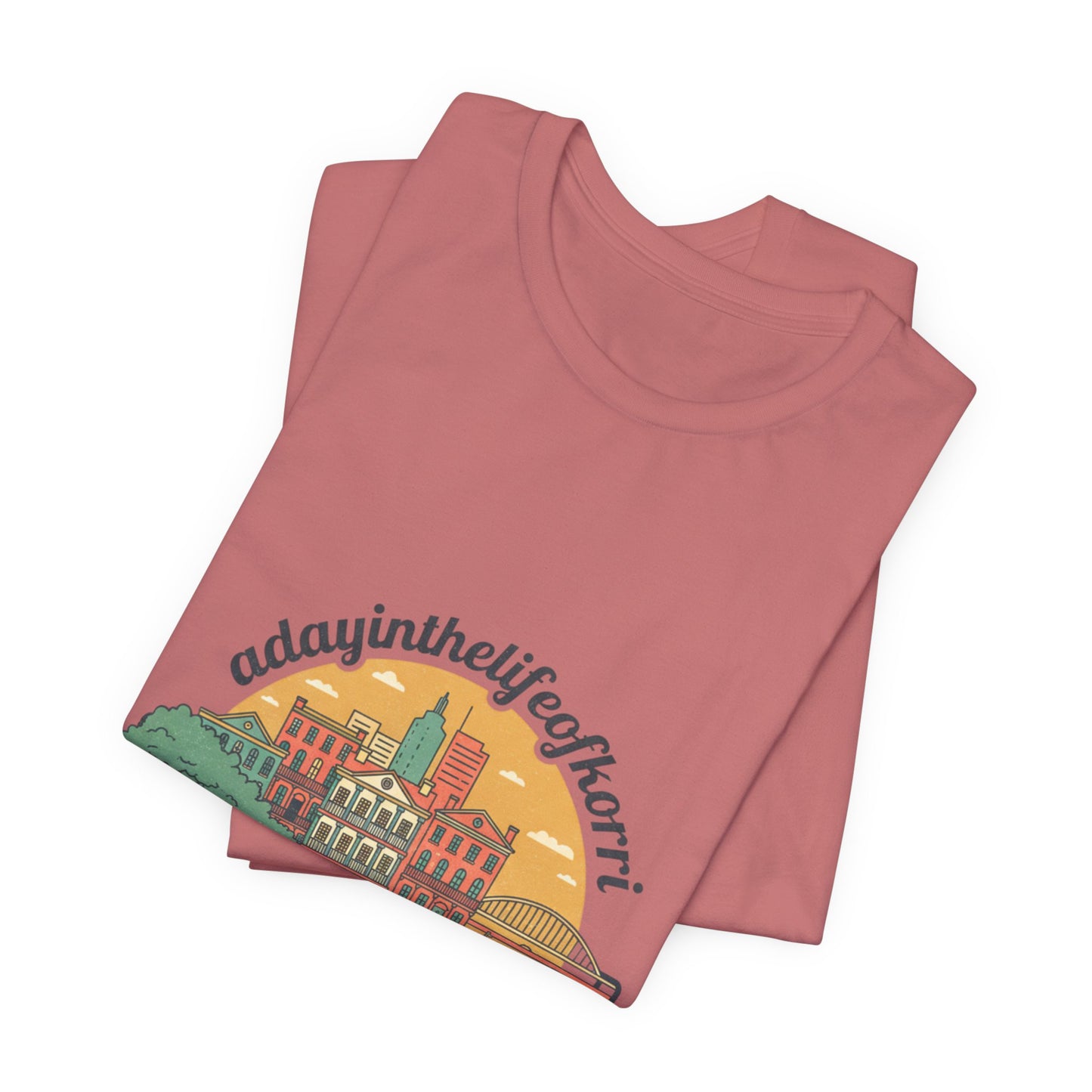 Savannah, GA 2026 Souvenir Tee — "A Day in the Life of Henri" Travel T-Shirt