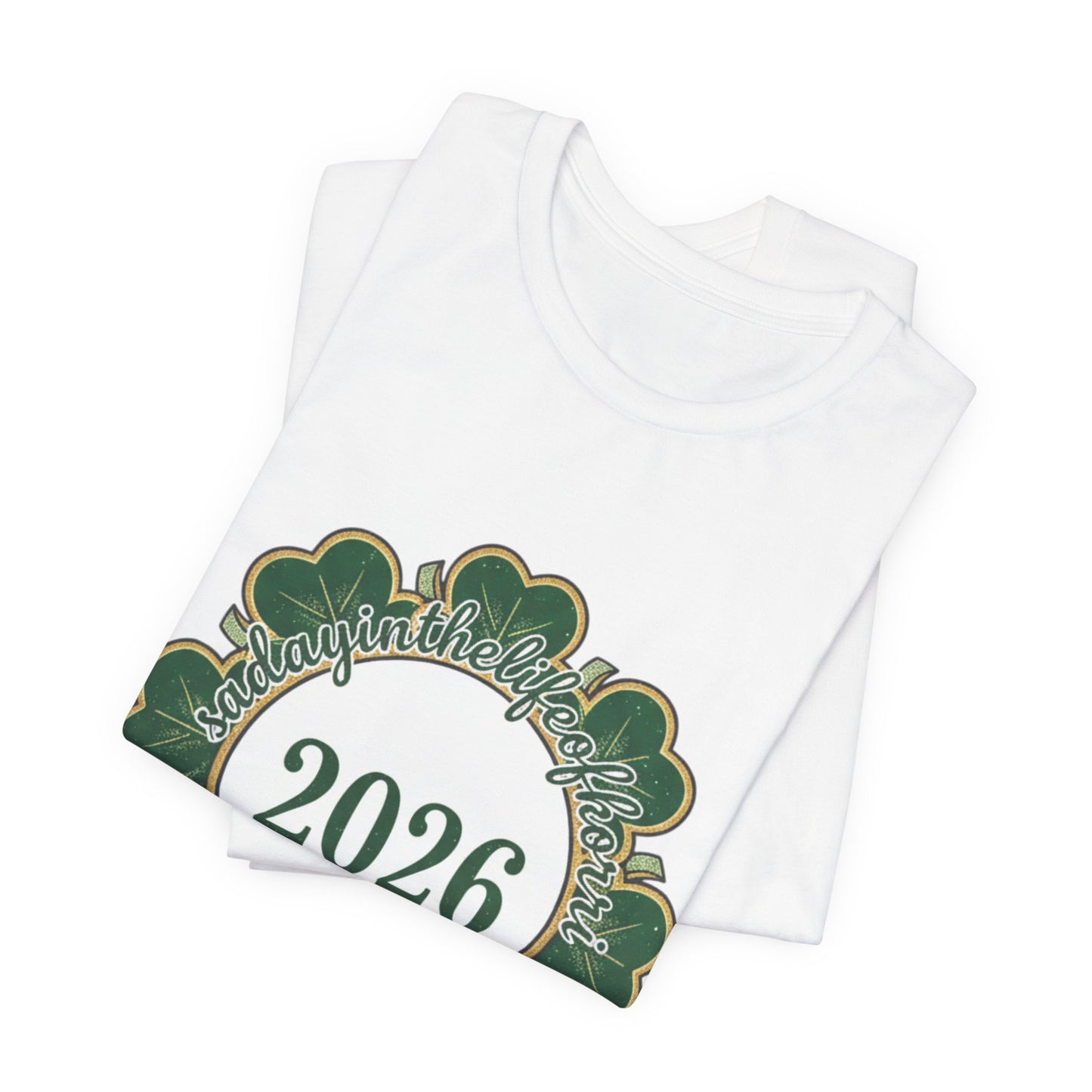 2026 Shamrock Circle T‑Shirt — St. Patrick’s Day Graduation Keepsake