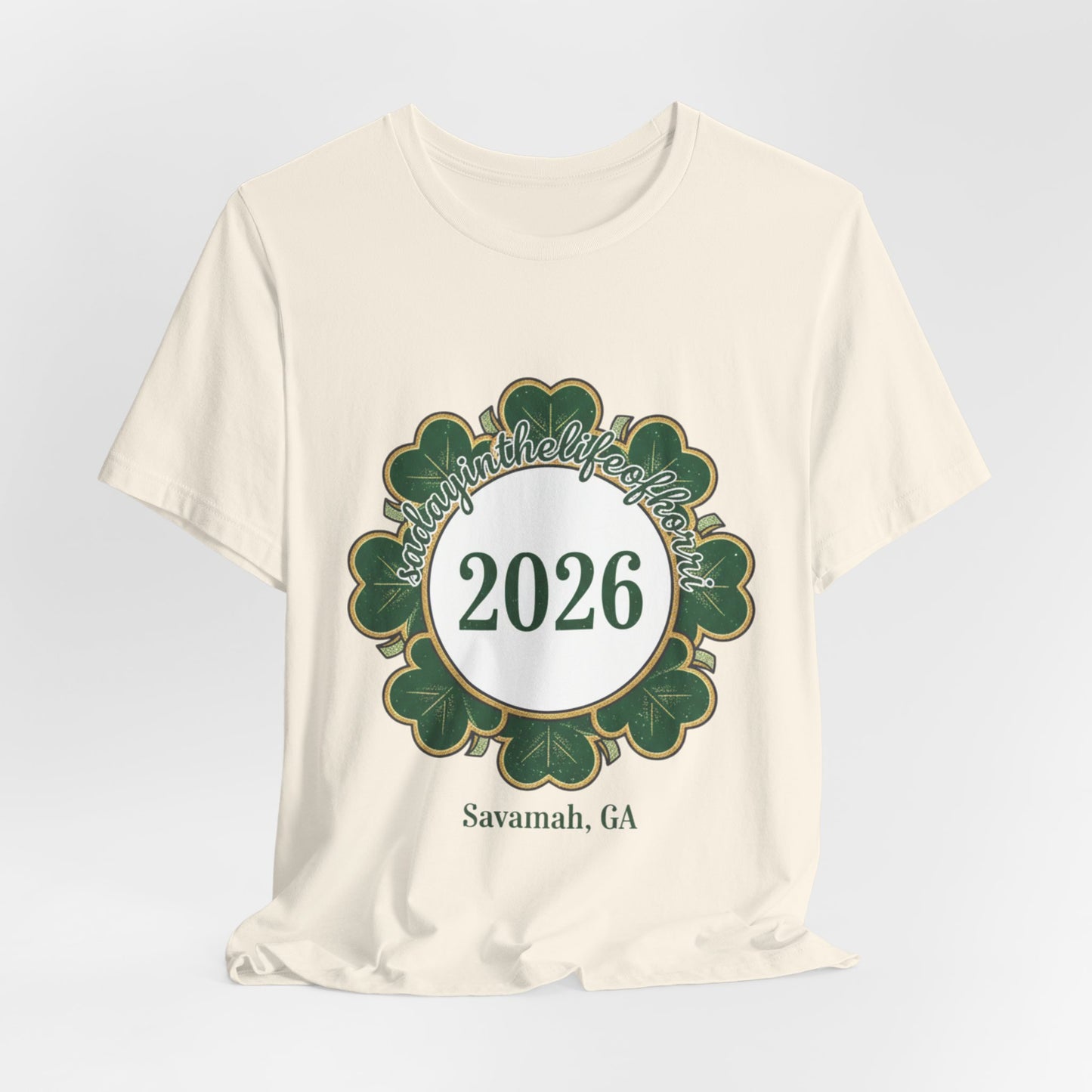 2026 Shamrock Circle T‑Shirt — St. Patrick’s Day Graduation Keepsake