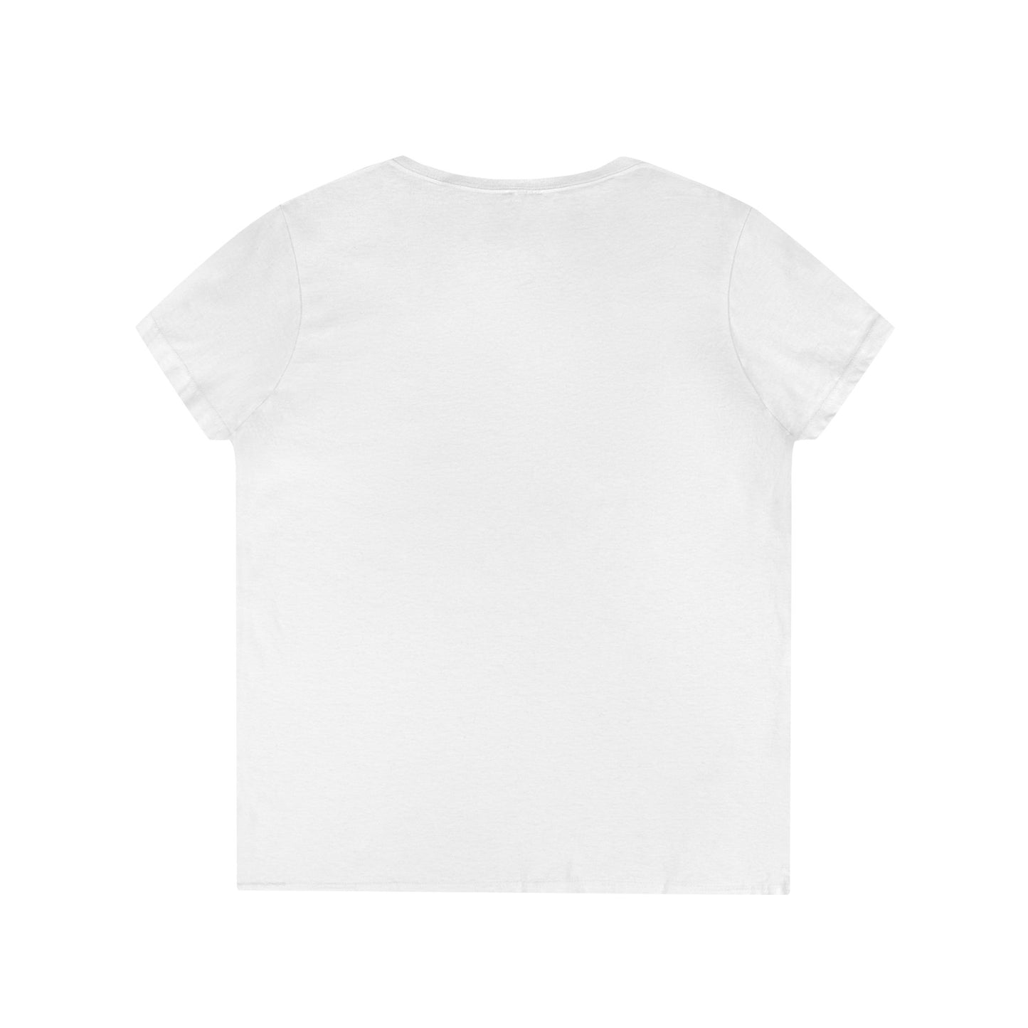 Ladies V-Neck T-Shirt — “RdgnintheLifeboat” 2026 Retro Campus Badge