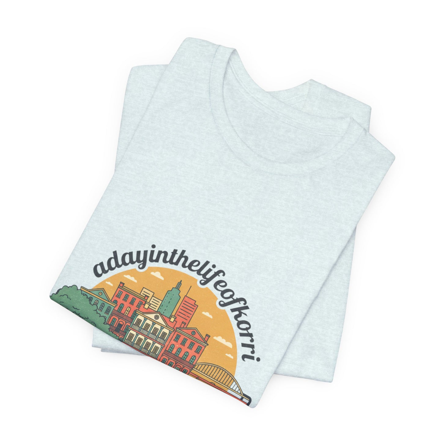 Savannah, GA 2026 Souvenir Tee — "A Day in the Life of Henri" Travel T-Shirt