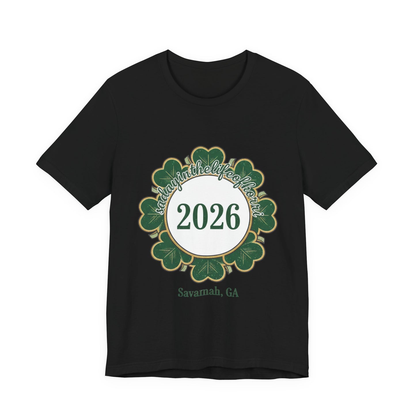 2026 Shamrock Circle T‑Shirt — St. Patrick’s Day Graduation Keepsake