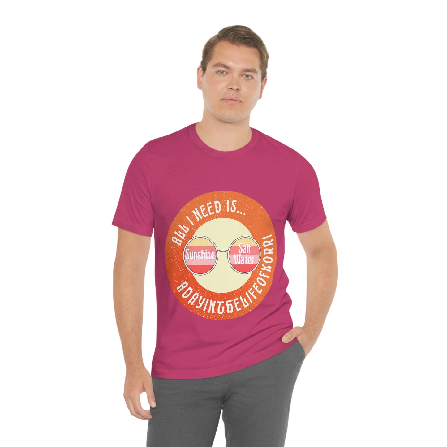 Unisex Jersey Short Sleeve Tee